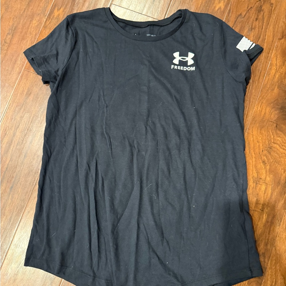 Under Armour Women's Black Freedom Tee